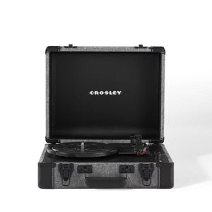 Open Box Crosley Executive Deluxe Turntable (Smoke)