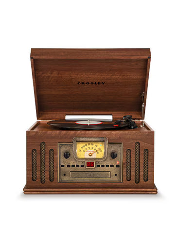 Open Box Crosley Musician Entertainment Center * Walnut