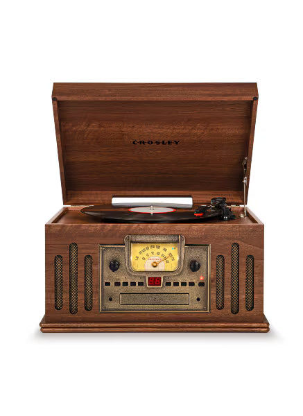 Open Box Crosley Musician Entertainment Center * Walnut
