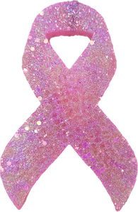 Breast Cancer Awareness Glittery Wax Car Air Freshener