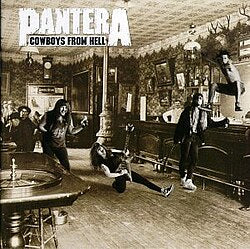 Pantera * Cowboys From Hell [Used White/Whiskey Brown LP]