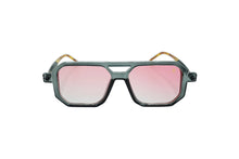 Retro Fashion Square Frame Gradient Sunglasses