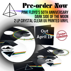 Pink Floyd * Dark Side of the Moon [50th Anniversary UV Printed Clear Picture Vinyl 2 LP]