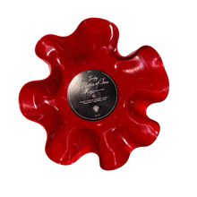 1 Color Vinyl Record Bowl