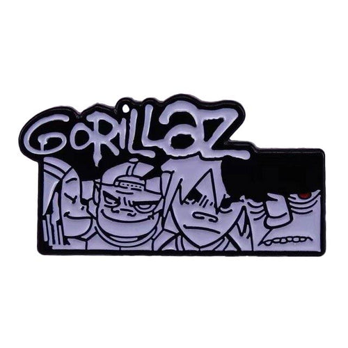 Gorillaz Enamel Pin