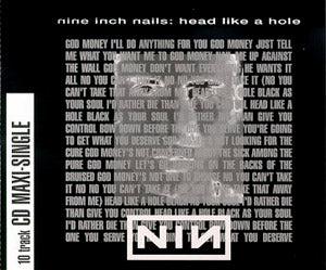 Nine Inch Nails* Head Like a Hole [Used CD]