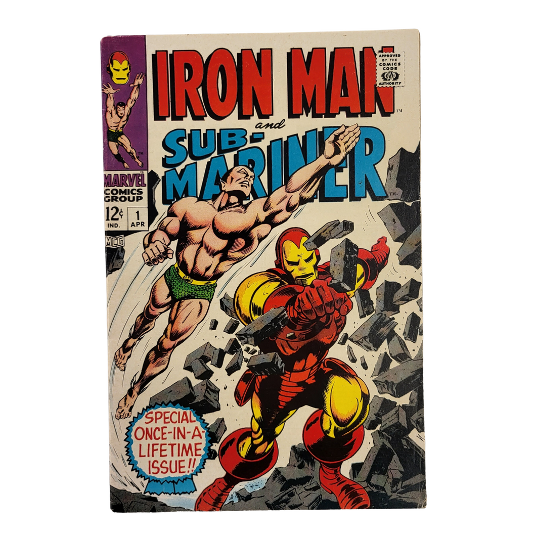 Iron Man & Sub-Mariner #1: Raw Collectible Comic, Graphic Novel