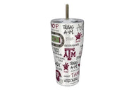 Texas A&M Icon Metal Tumbler