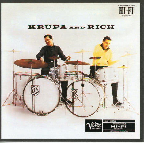 Gene Krupa & Buddy Rich * Krupa And Rich [Used Vinyl Record LP]