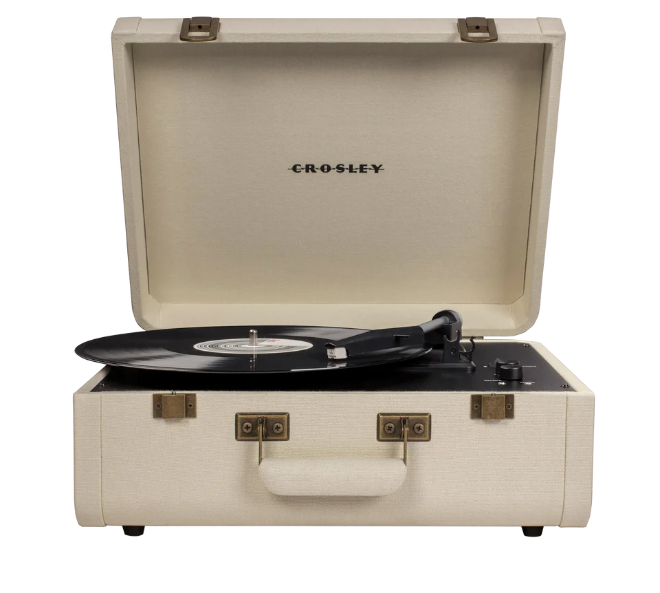 Open Box Crosley Portfolio Turntable (Creme)