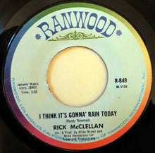 Rick McClellan * Frozen Sunshine / I Think It's Gonna Rain Today [Used 7 inch]