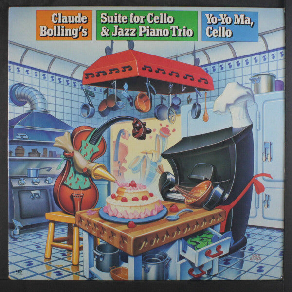 Claude Bolling & Yo-Yo Ma * Suite For Cello & Jazz Piano Trio [Used Vinyl Record LP]