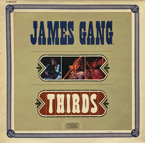 James Gang * Thirds (Import) [Used Vinyl Record LP]