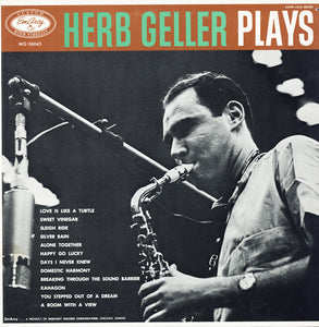 Herb Geller * Herb Geller Plays [Used Mono Vinyl Record LP]