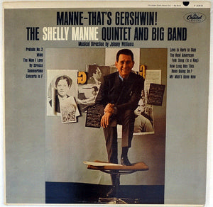 The Shelly Manne Quintet & Big Band * Manne-That's Gershwin! [Used Vinyl Record LP]
