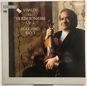 Ruggiero Ricci, Michael Bassett, Dennis Nesbitt * Vivaldi 12 Violin Sonatas Op. 2 [Used 2 LP]