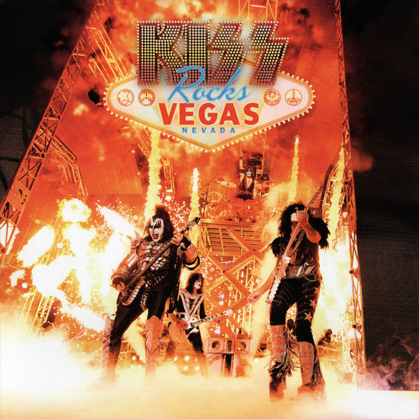 KISS * Kiss Rocks Vegas [Used 2 LP & DVD]