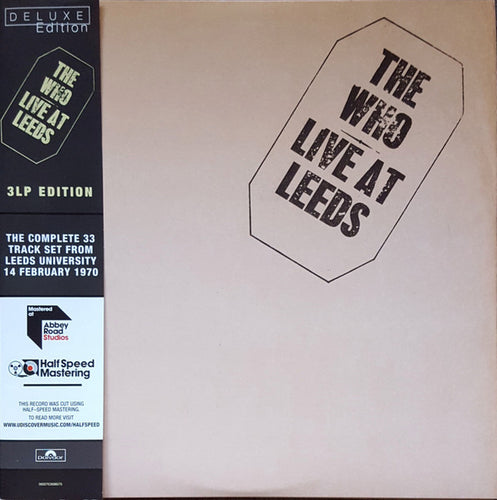 Who, The * Live At Leeds (Deluxe Edition) [180G Used 3 LP]