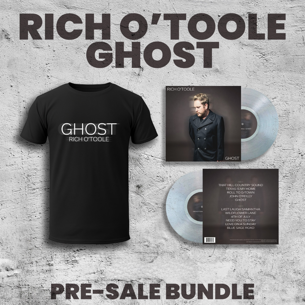 Pre-order Rich O'Toole * Ghost Bundle [Limited Edition Ghost Clear Vinyl and T-shirt]