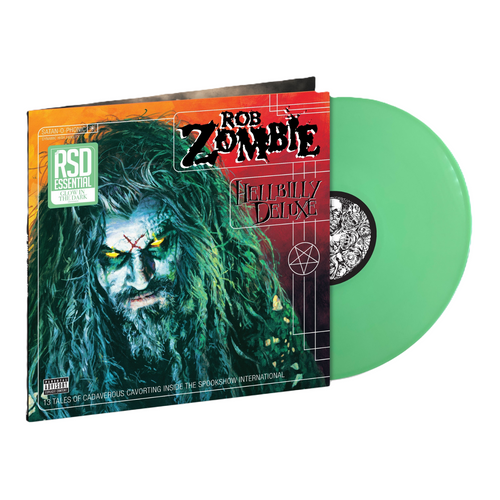 Pre-Order Rob Zombie * Hellbilly Deluxe [IEX RSD Essentials LP Glow in the Dark]