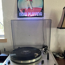 LED Now Playing Acrylic Wall Mount Record Stand