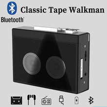 Bluetooth Cassette Player  Auto-flip Tape Hi-fi Cassette Player with FM Radio