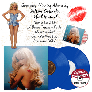 Pre-order Sabrina Carpenter * Short N' Sweet [Dlx Edition w bonus tracks and poster 2 LP Azure]