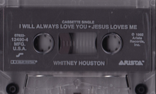 Whitney Houston * I Will Always Love You [USED CASSETTE]