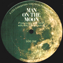 Walter Cronkite/ CBS News * Man On The Moon [Used LP]