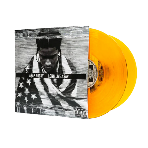 A$AP Rocky * LONG.LIVE.A$AP [Yellow & Orange Colored Vinyl Record 2 LP]