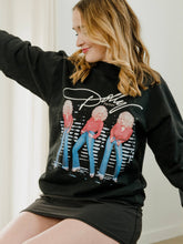 Dolly Parton Triple Threat Black Licensed Sweatshirt: XL