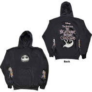 Disney * The Nightmare Before Christmas Jack & Sally Dancing - New Sweatshirt Black