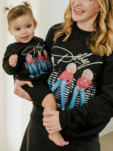Dolly Parton Triple Threat Black Licensed Sweatshirt: XL