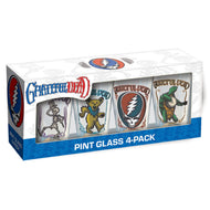 Grateful Dead Retro Drinking Glass Set - Terrapin, Stealie,