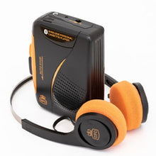GPO * GPO Bluetooth Personal Cassette Player/Radio with Headphones (Bluetooth, Black) - New Personal Cassette Player