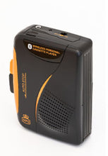 GPO * GPO Bluetooth Personal Cassette Player/Radio with Headphones (Bluetooth, Black) - New Personal Cassette Player