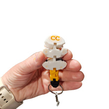 CC the Shop Cat Keychain