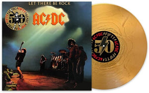 AC/DC* Let There Be Rock [Limited Edition 50th Anniversary Gold Vinyl LP]