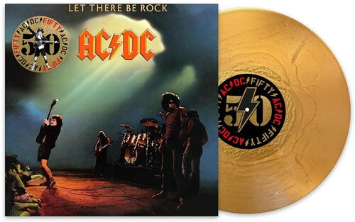 AC/DC* Let There Be Rock [Limited Edition 50th Anniversary Gold Vinyl LP]