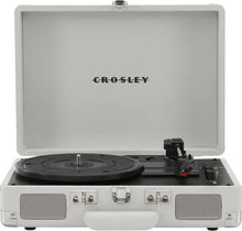 Open Box Cruiser Plus Portable Turntable with Bluetooth In/Out (White Sand)