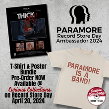 Pre-Order "Paramore Is A Band" Record Store Day 2024 T-shirt & Poster Bundle