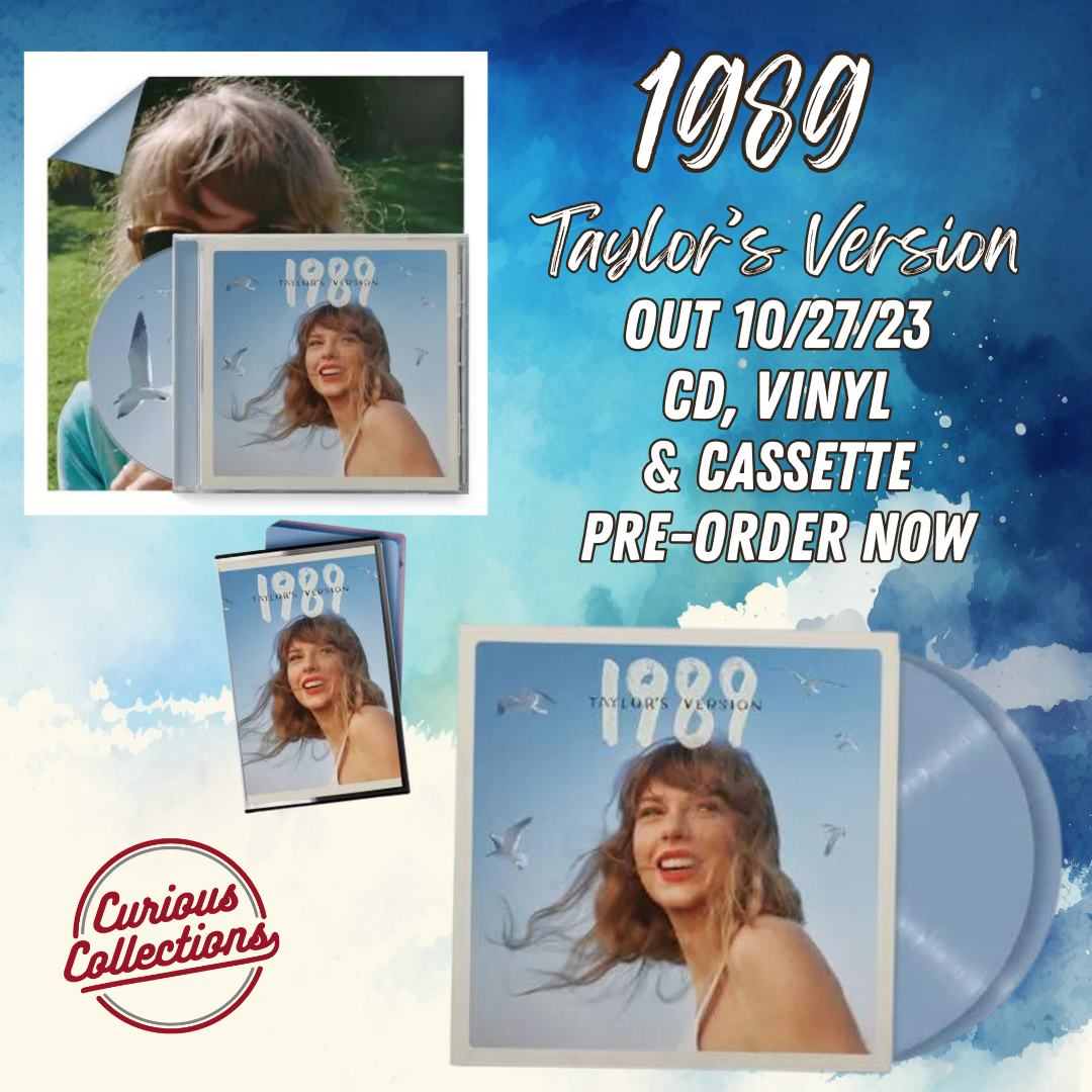 Taylor Swift * 1989 Taylor's Version [Blue Vinyl, CD or Cassette] – Curious  Collections Vinyl Records & More