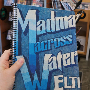 Mystery Repurposed Record Album Spiral Journal [Made from record jackets]