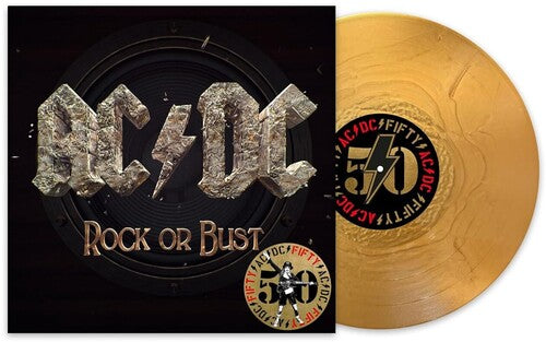 AC/DC* Rock Or Bust [Limited Edition 50th Anniversary Gold Vinyl LP]