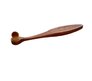 wooden stylus brush