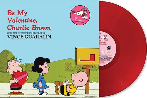 Pre- Order Vince Guaraldi * Be My Valentine, Charlie Brown [Indie Exclusive Heartburn Red Vinyl RSD Essential]