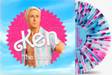 Barbie The Album * OST [IEX LTD Clear with Blue and Pink Splatter Vinyl Record: The Ken Cover]