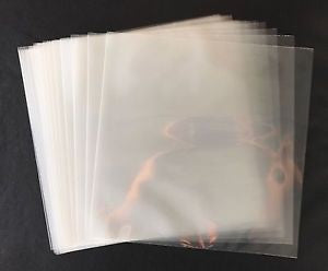 12" Premium Plastic Outer Sleeves - 3ml