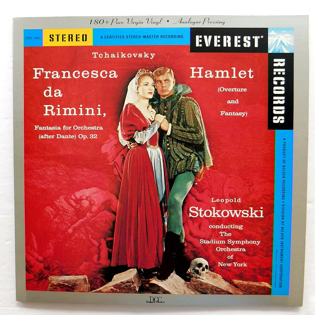 Tchaikovsky *  Leopold Stokowski Conducting The Stadium Symphony Orchestra Of New York ‎– Francesca Da Rimini - Hamlet [Vinyl Record Gatefold]