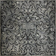 Turnpike Troubadours album cover with embossed metallic floral design - Vinyl & CDs at Curious Collections Record Store College Station